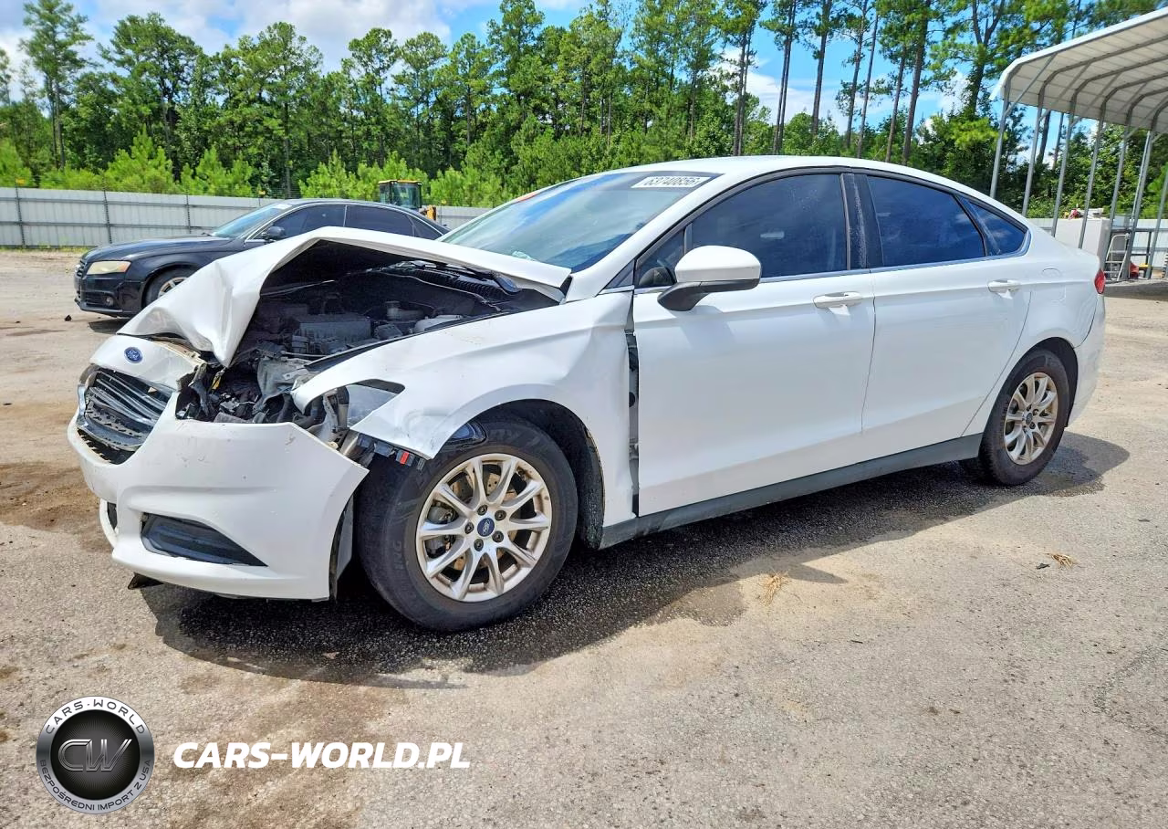 2016 Ford Fusion S VIN:3FA6P0G75GR109675 - 1