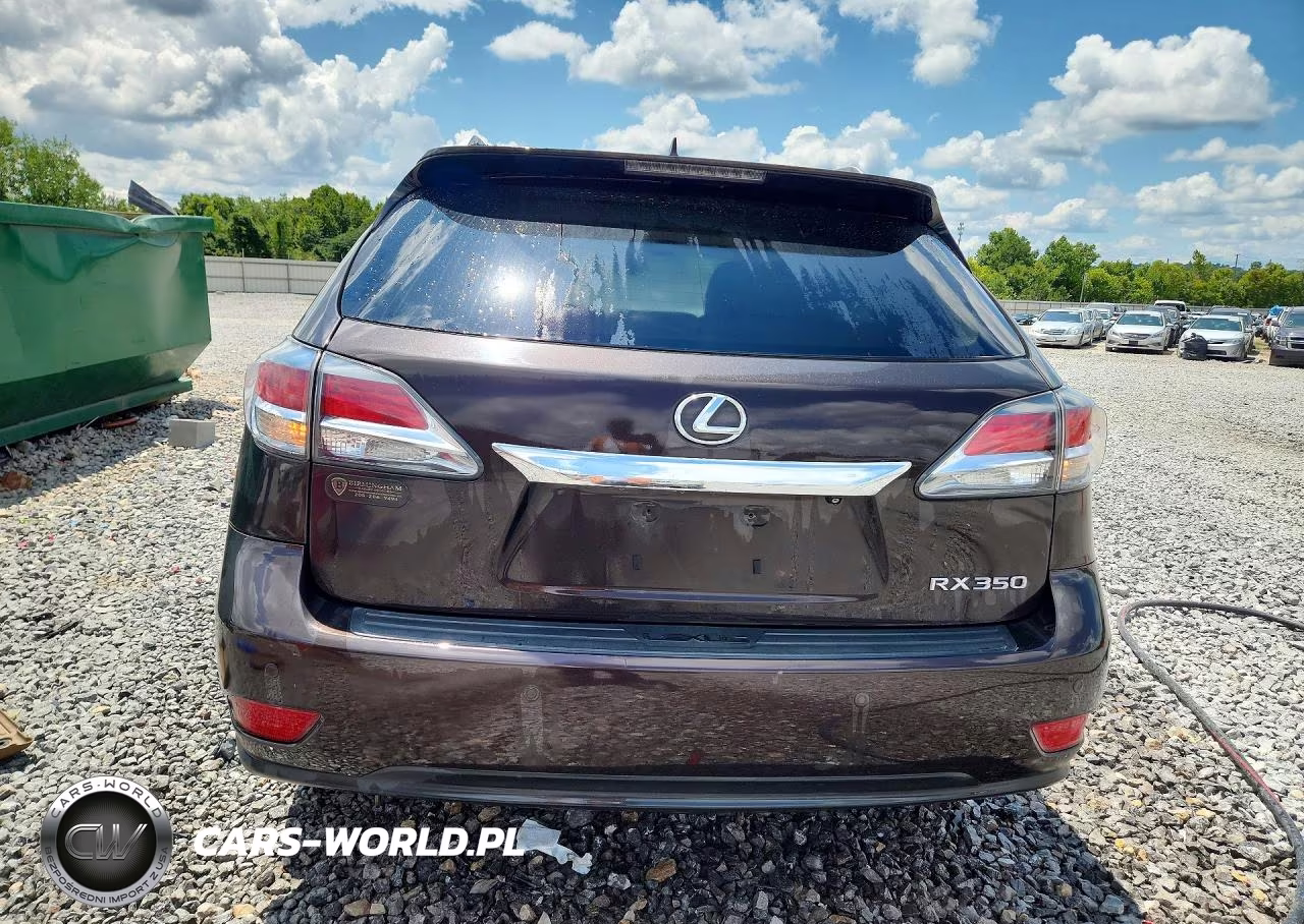 2013 Lexus Rx 350 VIN:2T2ZK1BA3DC118418 - 6