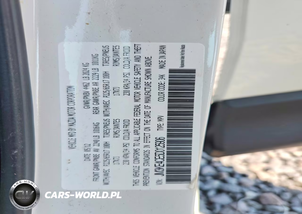 2013 Mazda Cx-5 Touring VIN:JM3KE4CE5D0125906 - 12