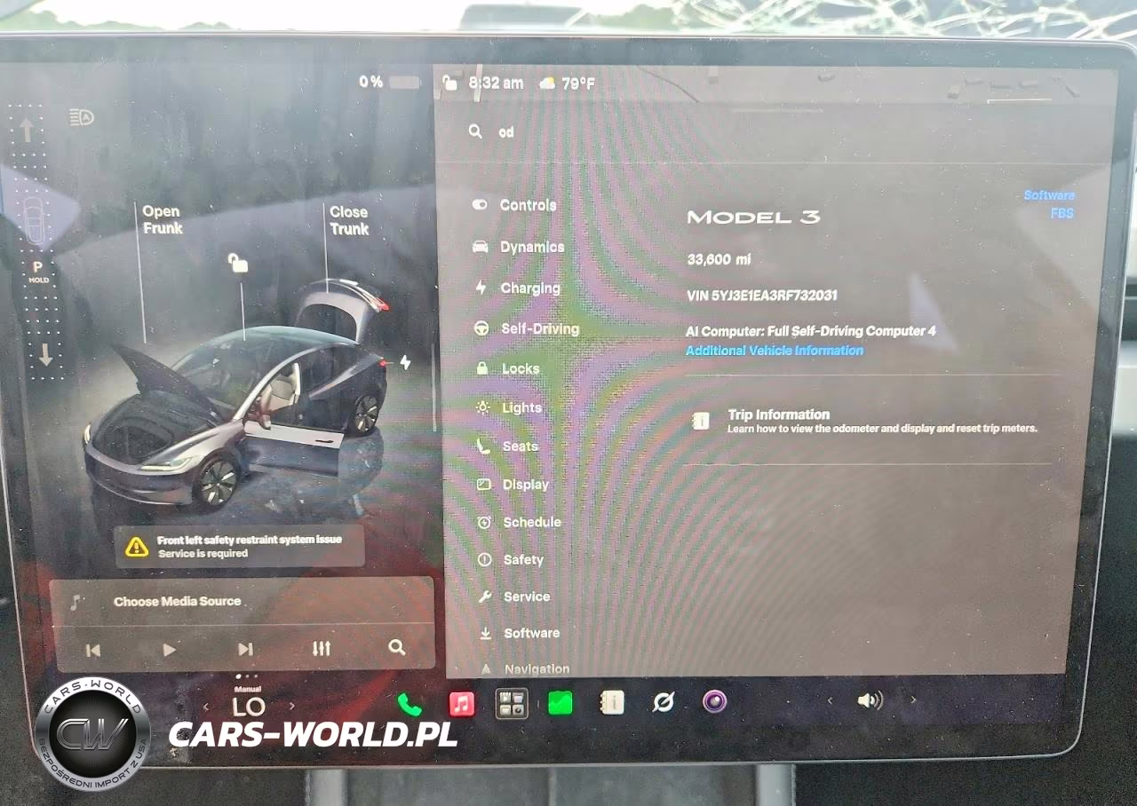 2024 Tesla Model 3 VIN:5YJ3E1EA3RF732031 - 9