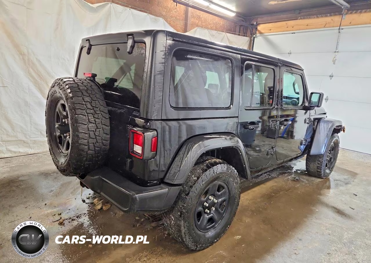 2022 Jeep Wrangler Unlimited Sport VIN:1C4HJXDG3NW235643 - 3