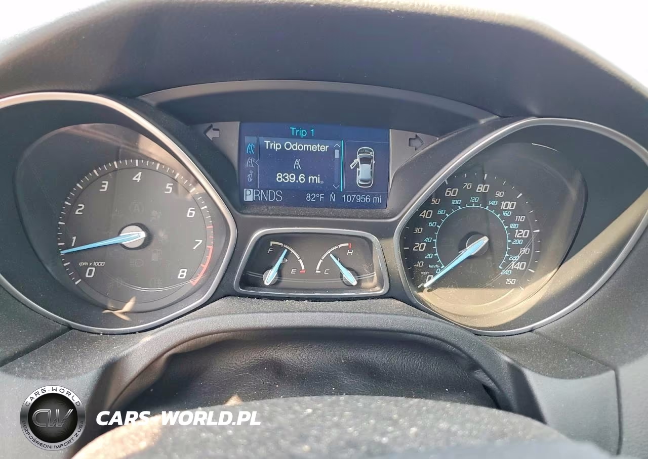 2012 Ford Focus Se VIN:1FAHP3F27CL442274 - 9