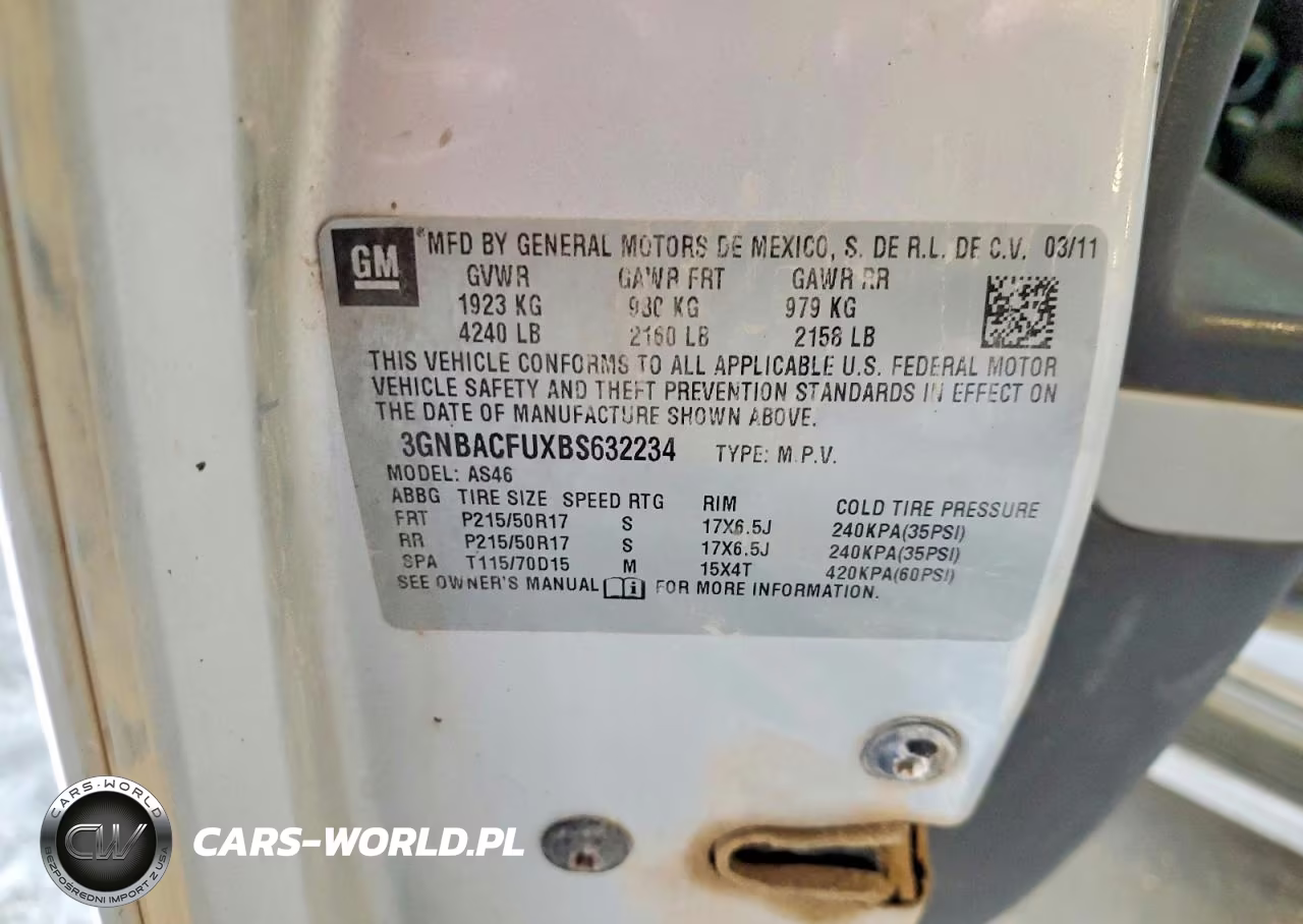 2011 Chevrolet Hhr Lt VIN:3GNBACFUXBS632234 - 13