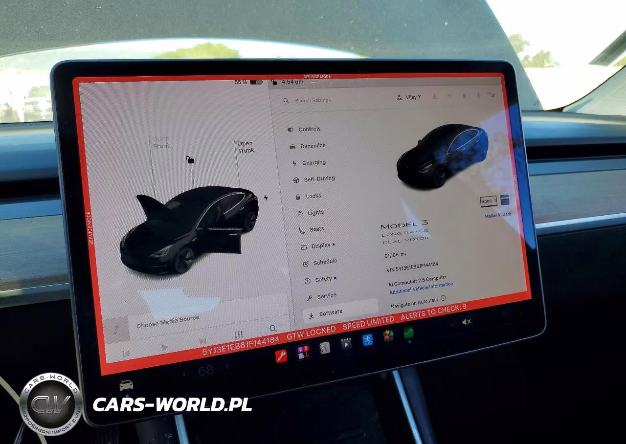 2018 Tesla Model 3 VIN:5YJ3E1EB6JF144184 - 9