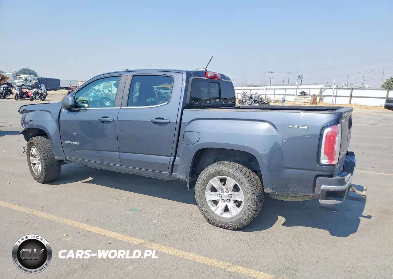 2017 GMC Canyon Sle VIN:1GTG6CEN4H1281907 - 2