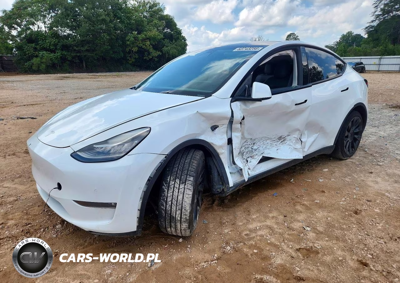 2021 Tesla Model Y VIN:5YJYGDEE5MF207131 - 1