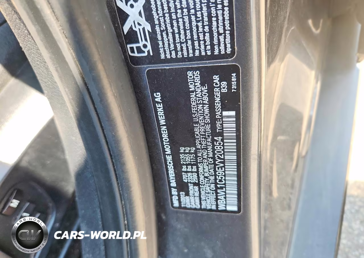 2014 BMW X1 xDrive28I VIN:WBAVL1C59EVY20854 - 12