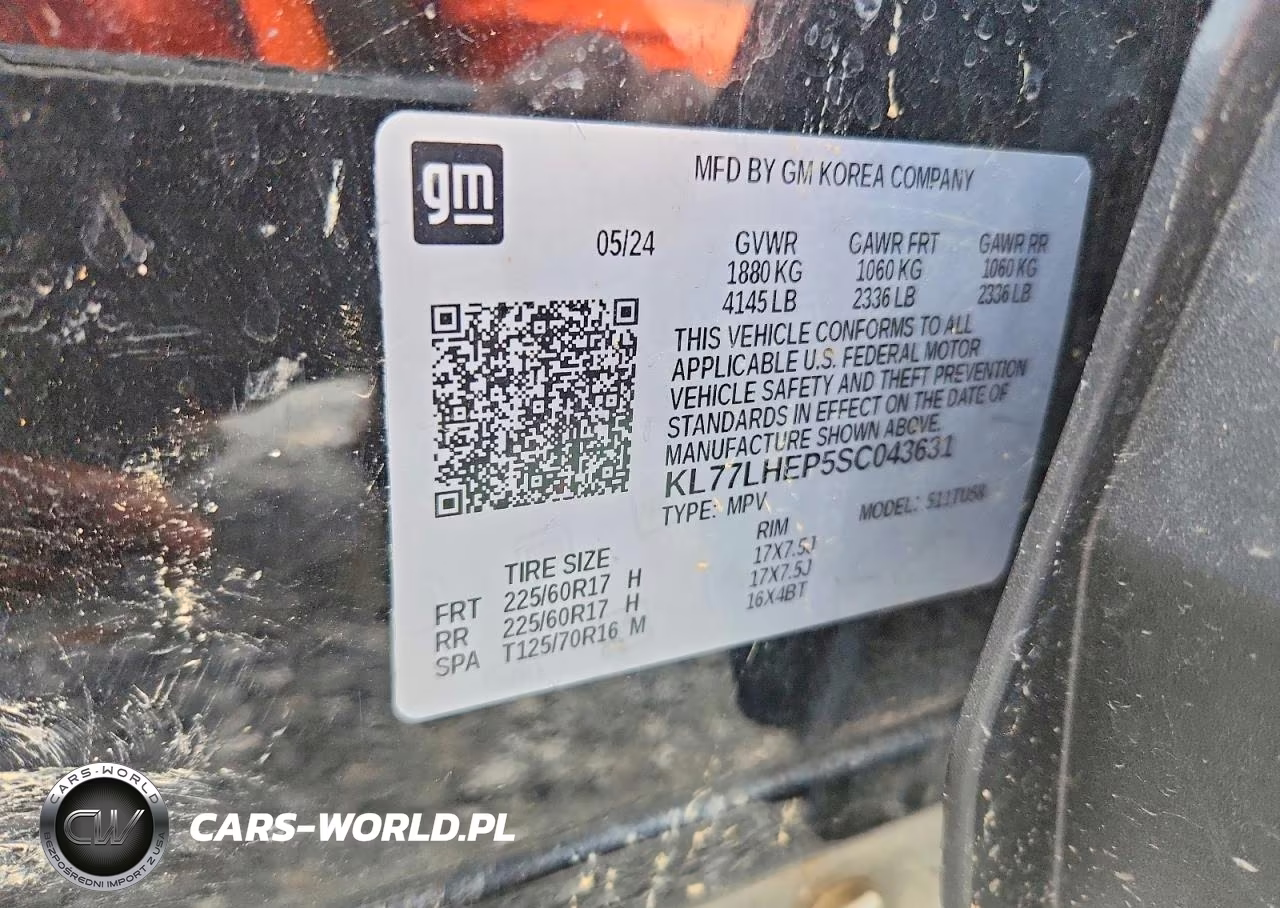 2025 Chevrolet Trax 1Lt VIN:KL77LHEP5SC043631 - 12