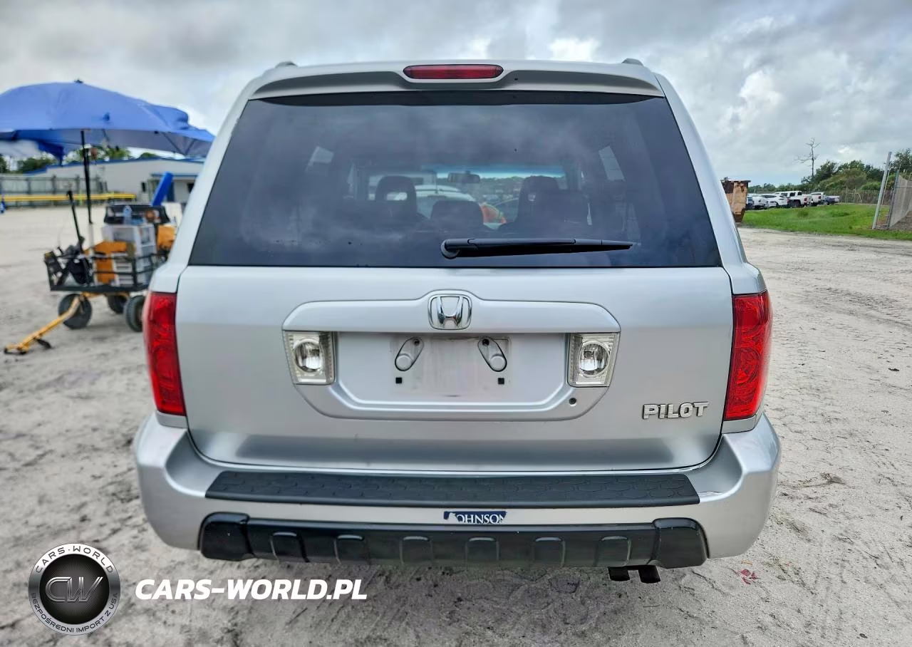 2004 Honda Pilot Exl VIN:2HKYF18524H521124 - 6