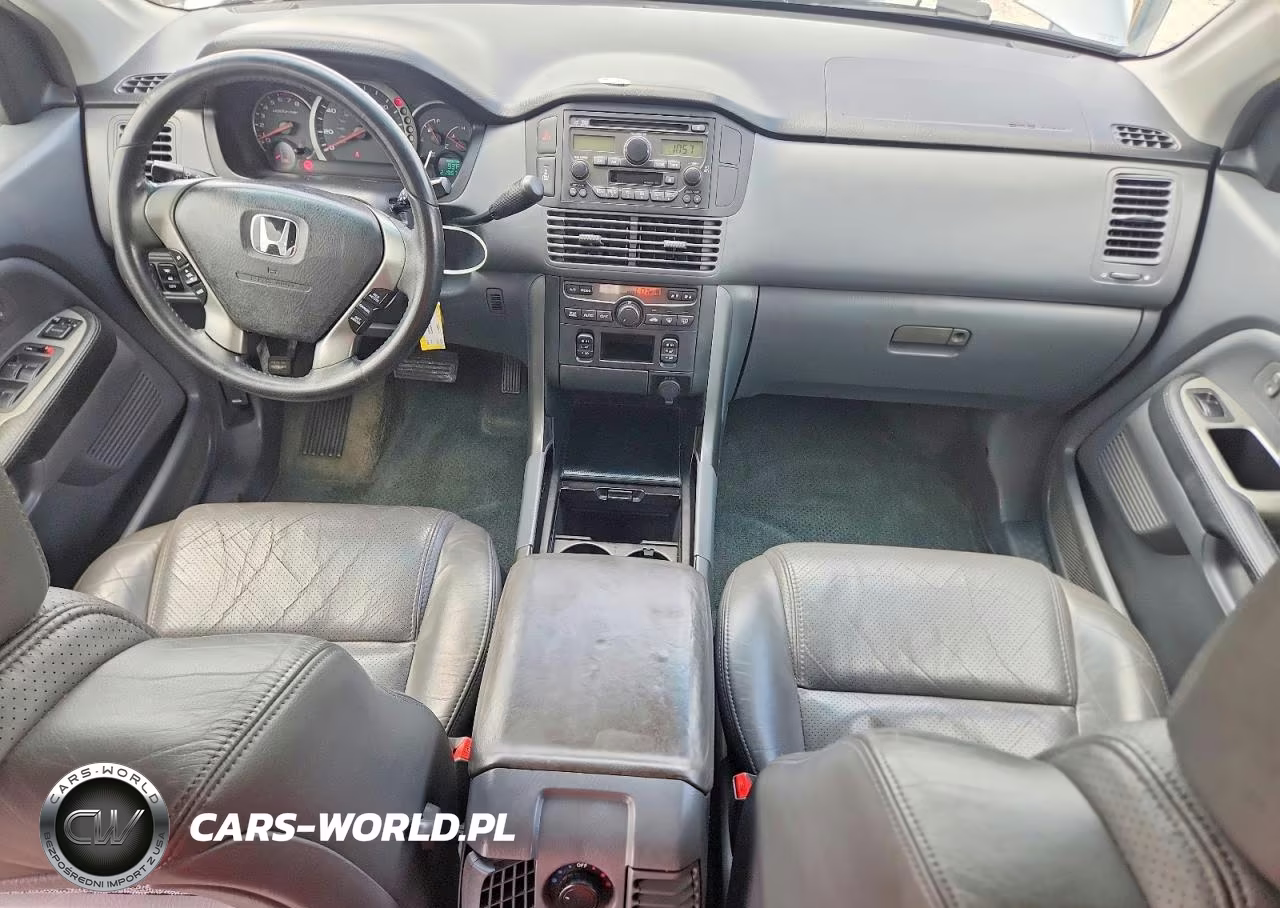 2004 Honda Pilot Exl VIN:2HKYF18524H521124 - 8