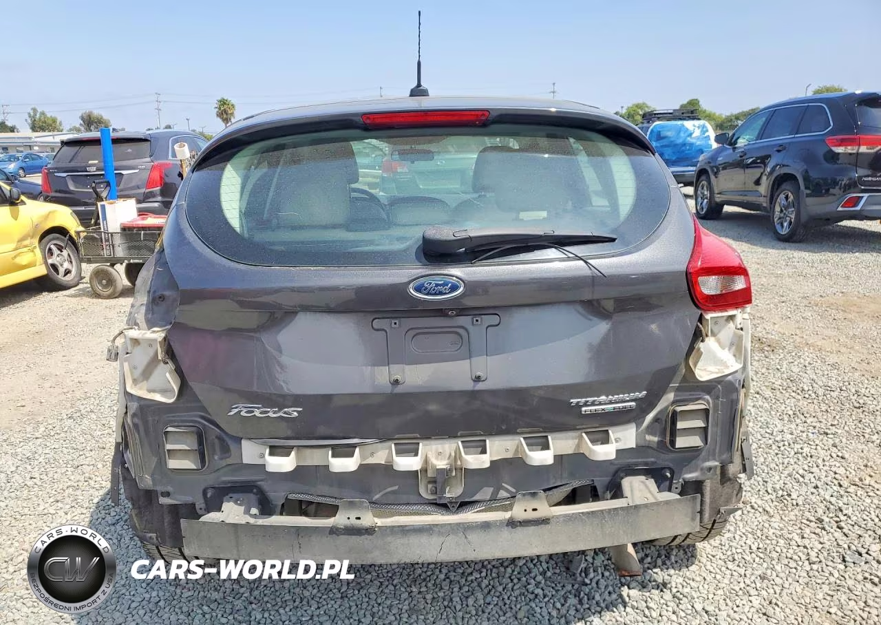 2015 Ford Focus Titanium VIN:1FADP3N23FL293530 - 6