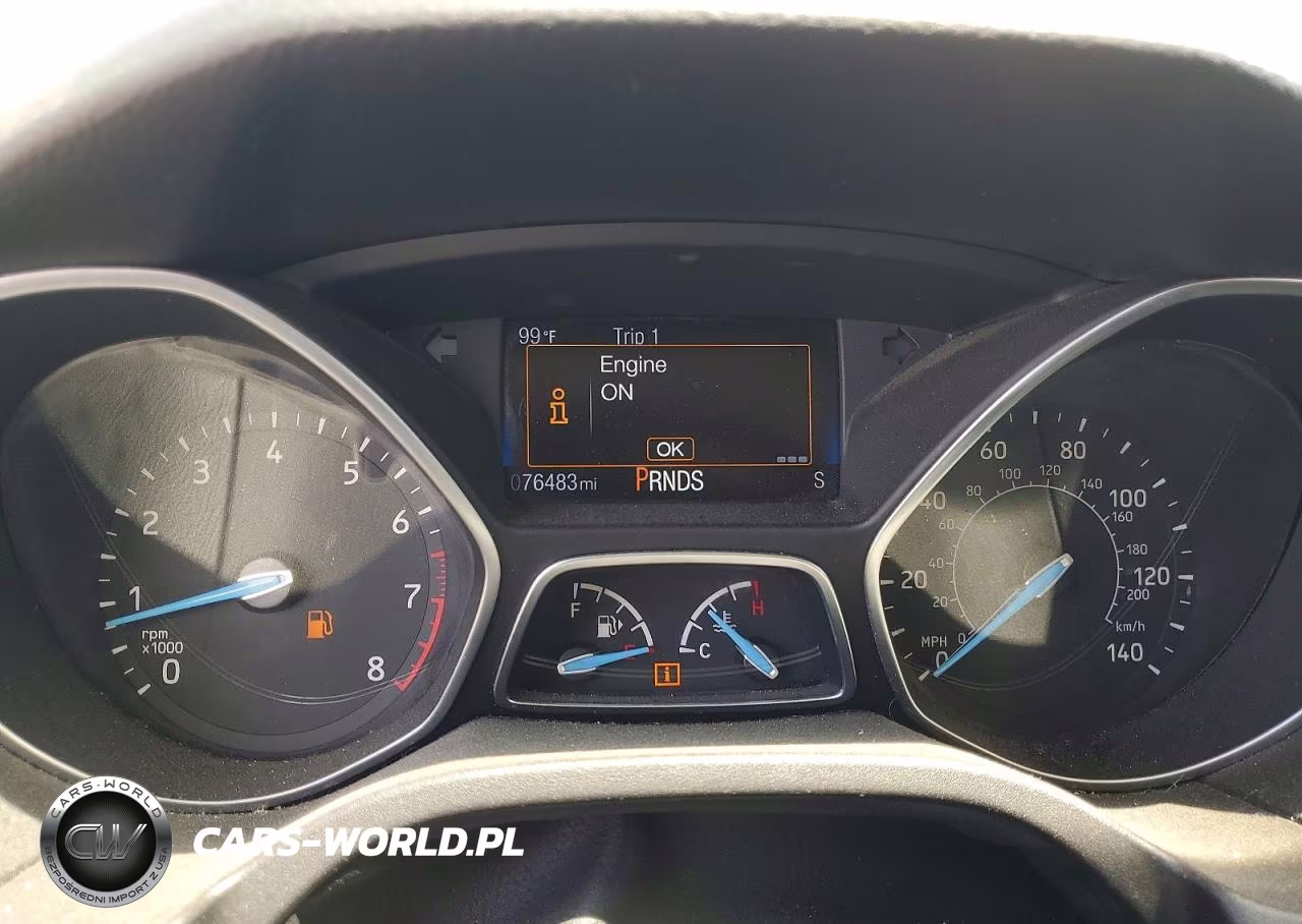 2015 Ford Focus Titanium VIN:1FADP3N23FL293530 - 9