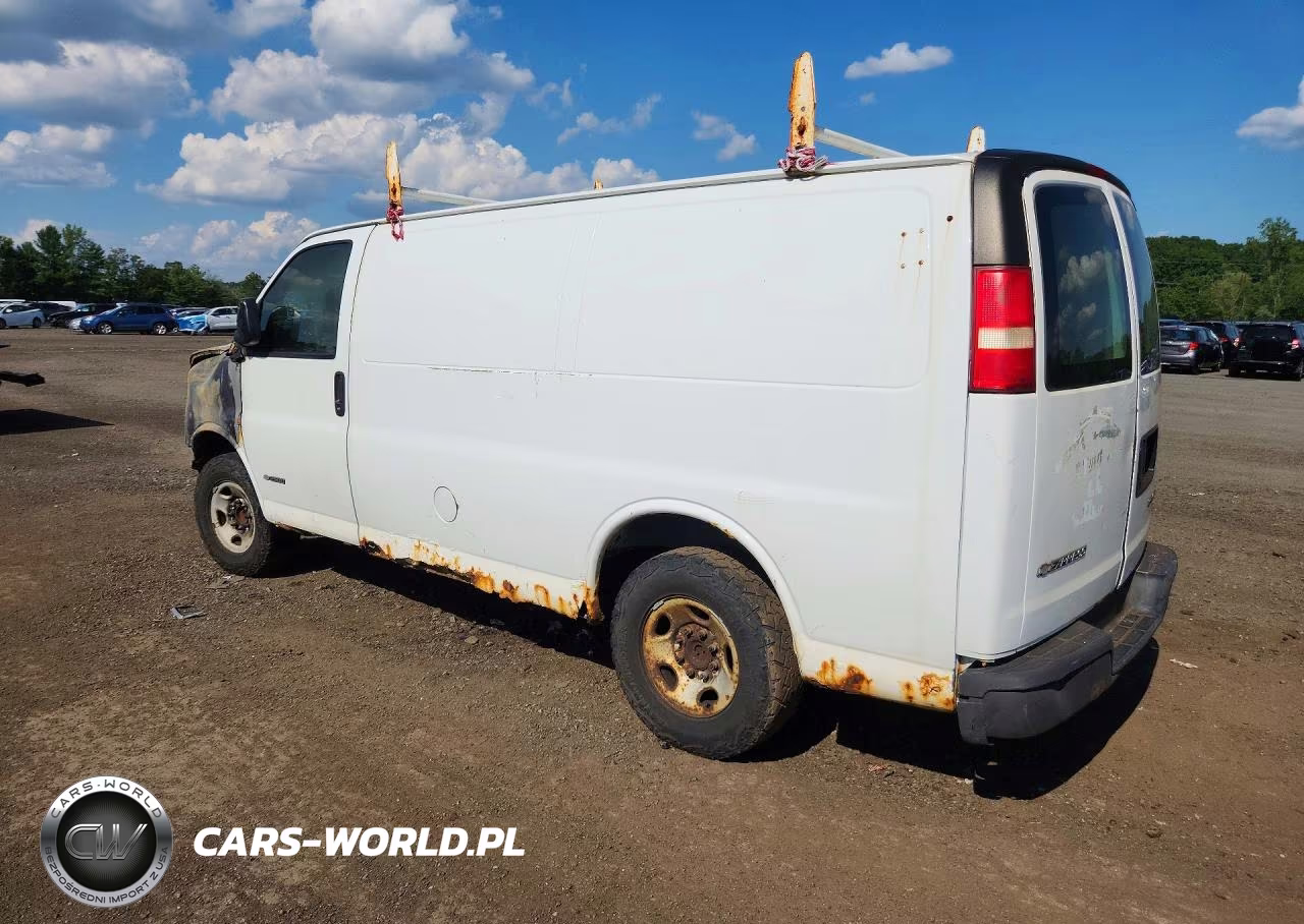 2006 Chevrolet Express G2500 VIN:1GCGG25V061250318 - 2