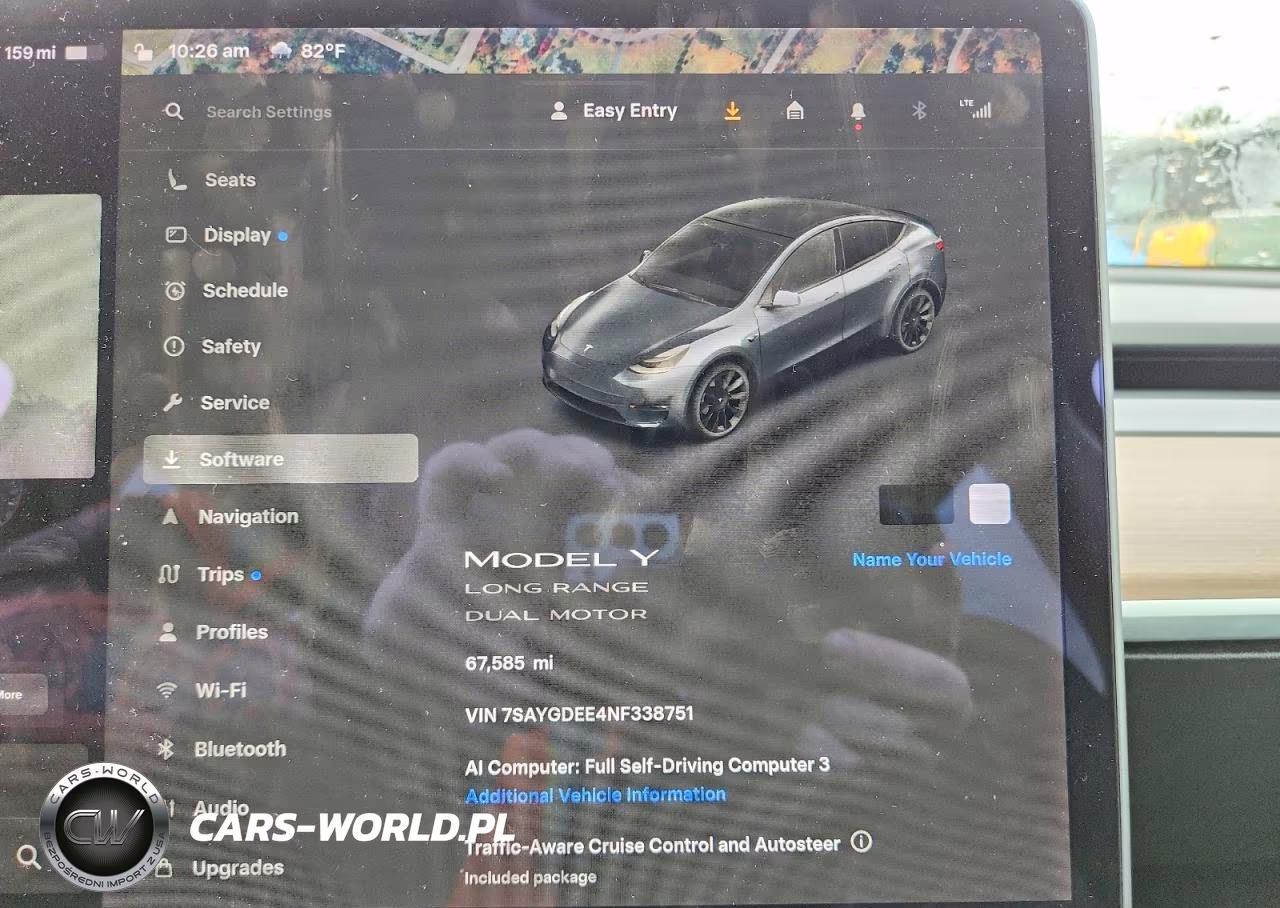 2022 Tesla Model Y VIN:7SAYGDEE4NF338751 - 9