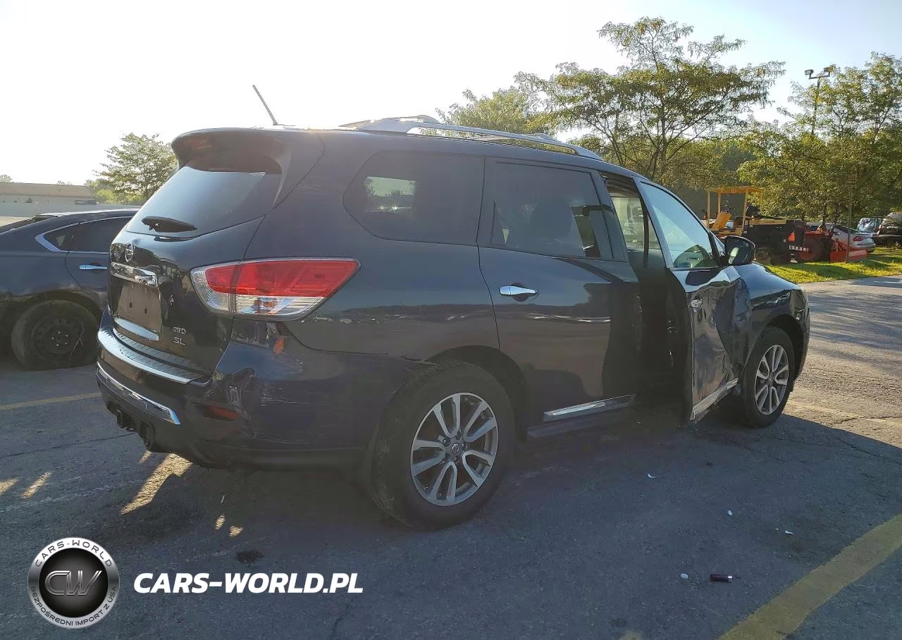 2016 Nissan Pathfinder Sl VIN:5N1AR2MM8GC659662 - 3