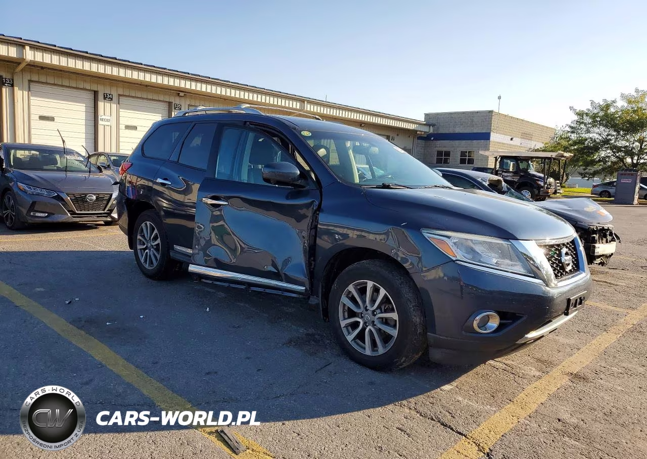 2016 Nissan Pathfinder Sl VIN:5N1AR2MM8GC659662 - 4