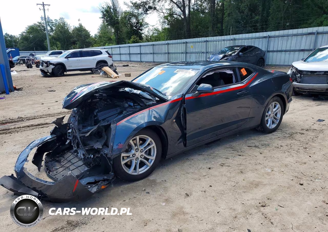 2022 Chevrolet Camaro Ls VIN:1G1FB1RXXN0128434 - 1