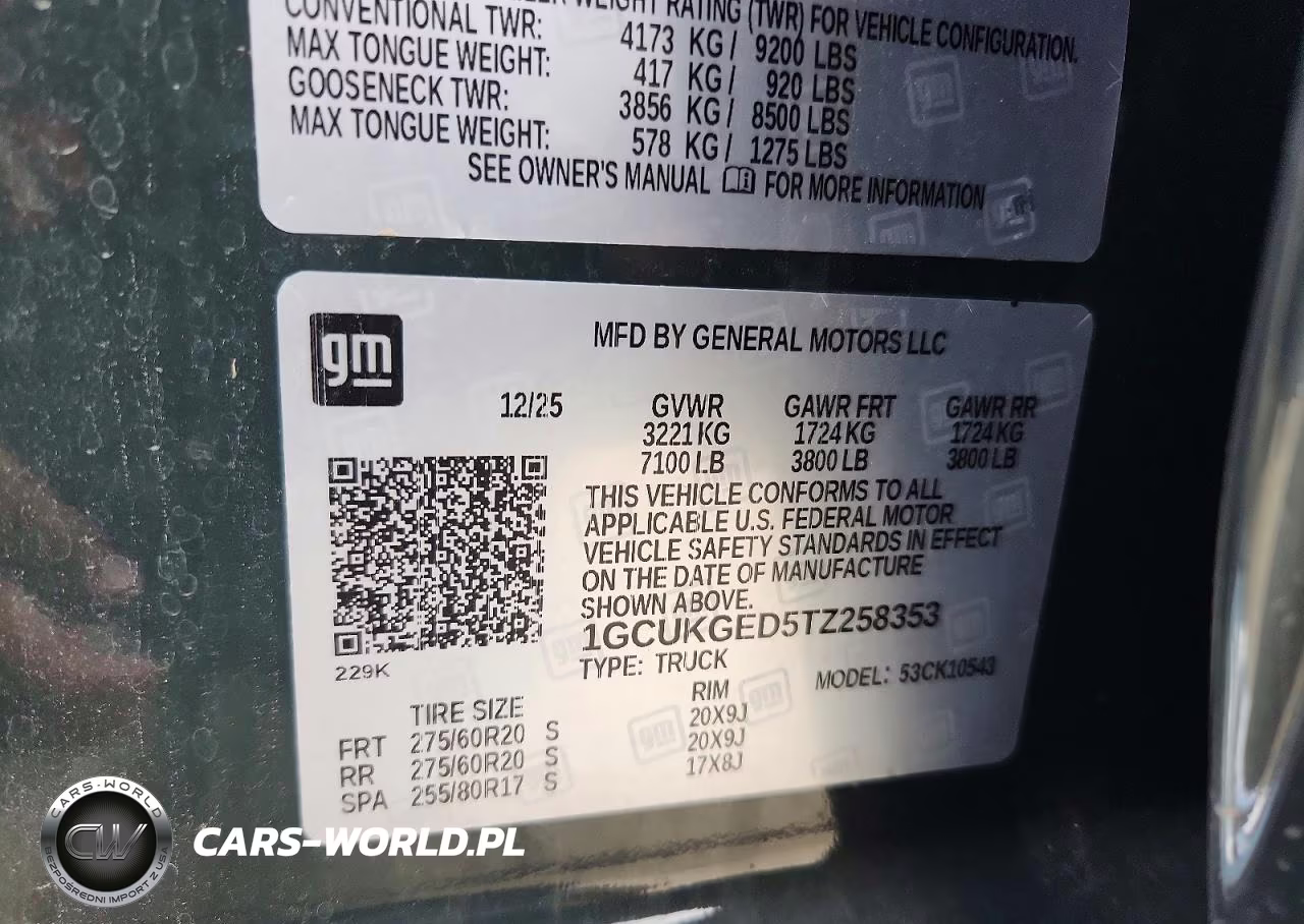 2026 Chevrolet Silverado K1500 Ltz VIN:1GCUKGED5TZ258353 - 13