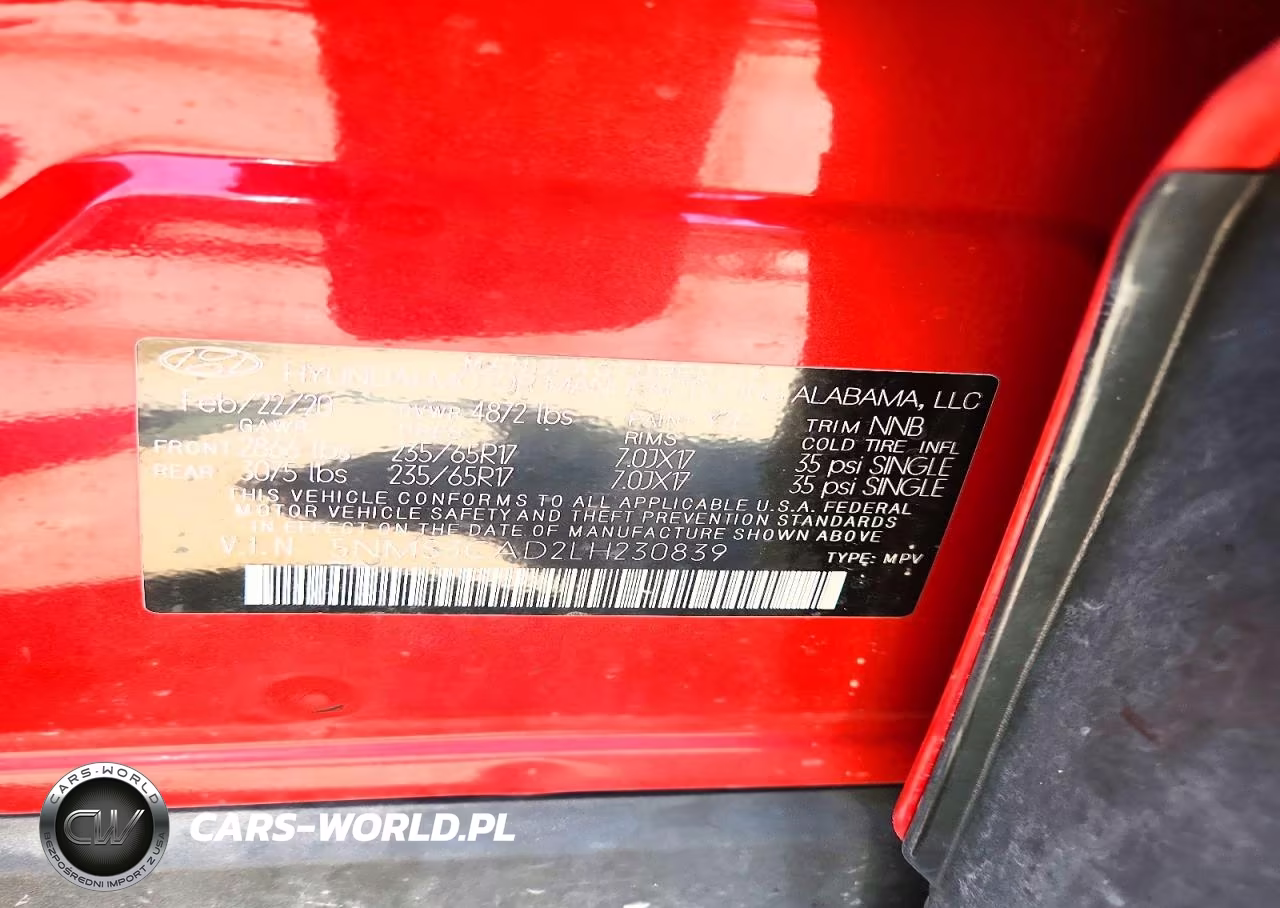 2020 Hyundai Santa Fe Sel VIN:5NMS3CAD2LH230839 - 12