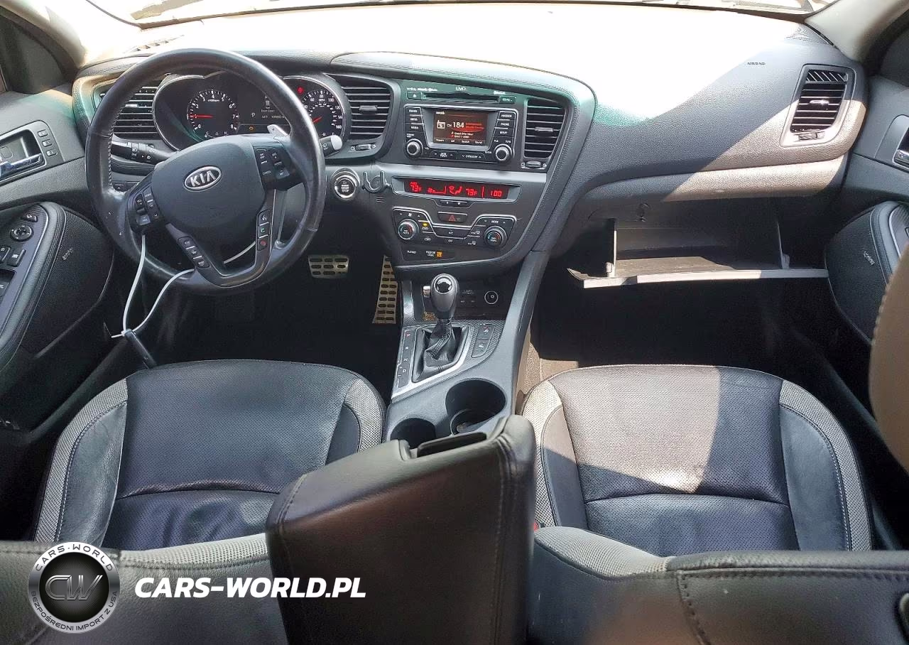 2012 Kia Optima Sx VIN:5XXGR4A62CG055678 - 8