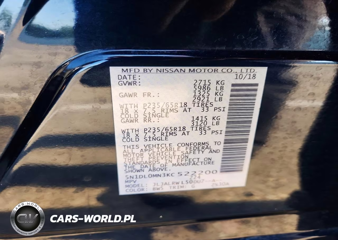 2019 Infiniti Qx60 Luxe VIN:5N1DL0MN3KC522200 - 13