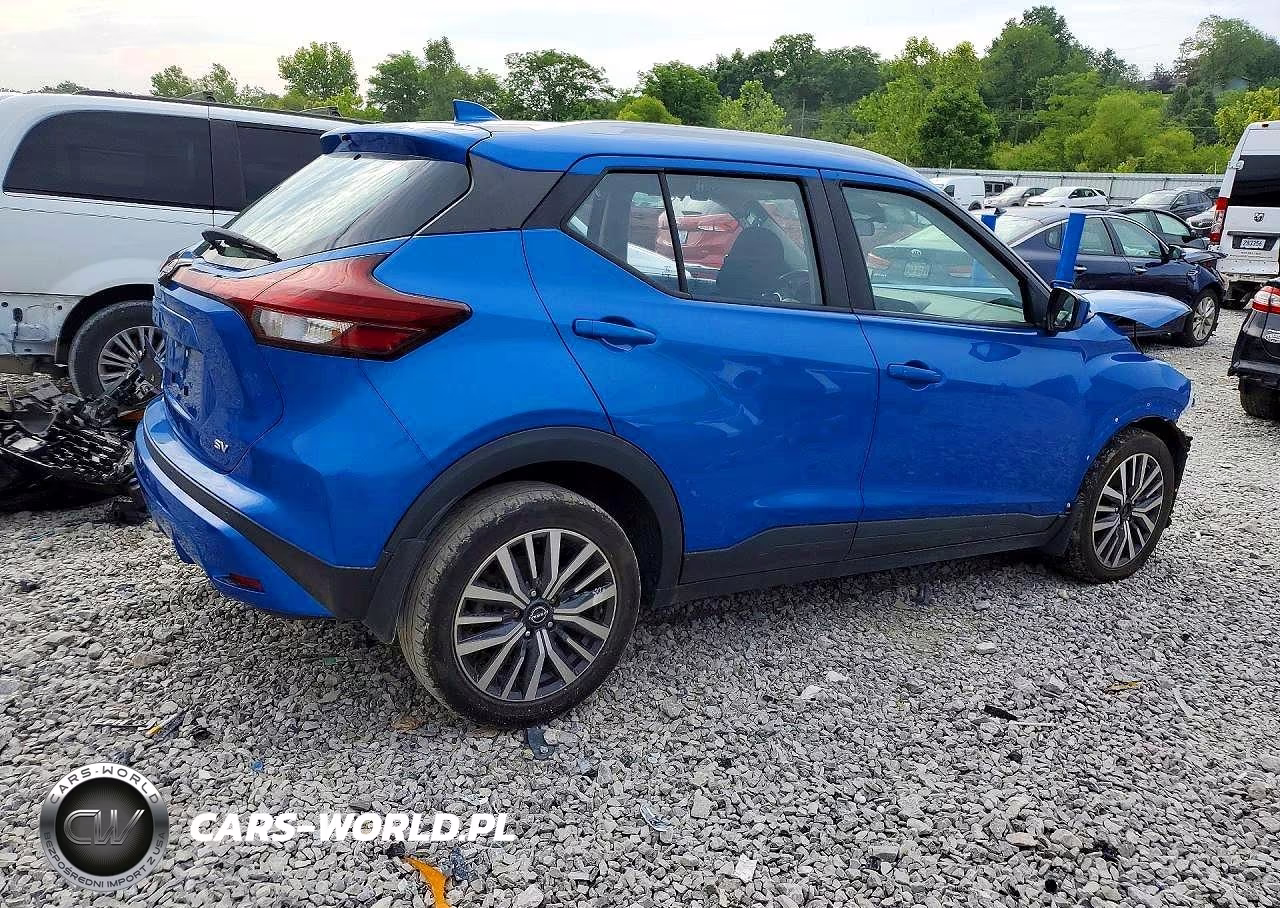 2022 Nissan Kicks Sv VIN:3N1CP5CV0NL478638 - 3