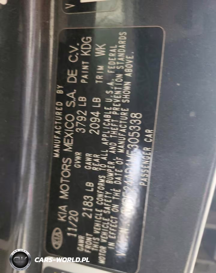 2021 Kia Forte Fe VIN:3KPF24AD1ME305338 - 12