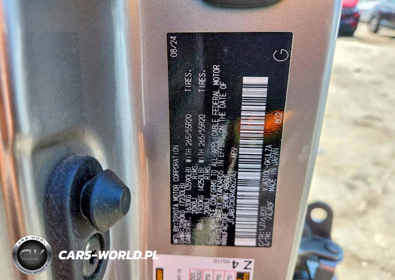 2024 Lexus Lx 600 Premium VIN:JTJAB7CX0R4062243 - 13