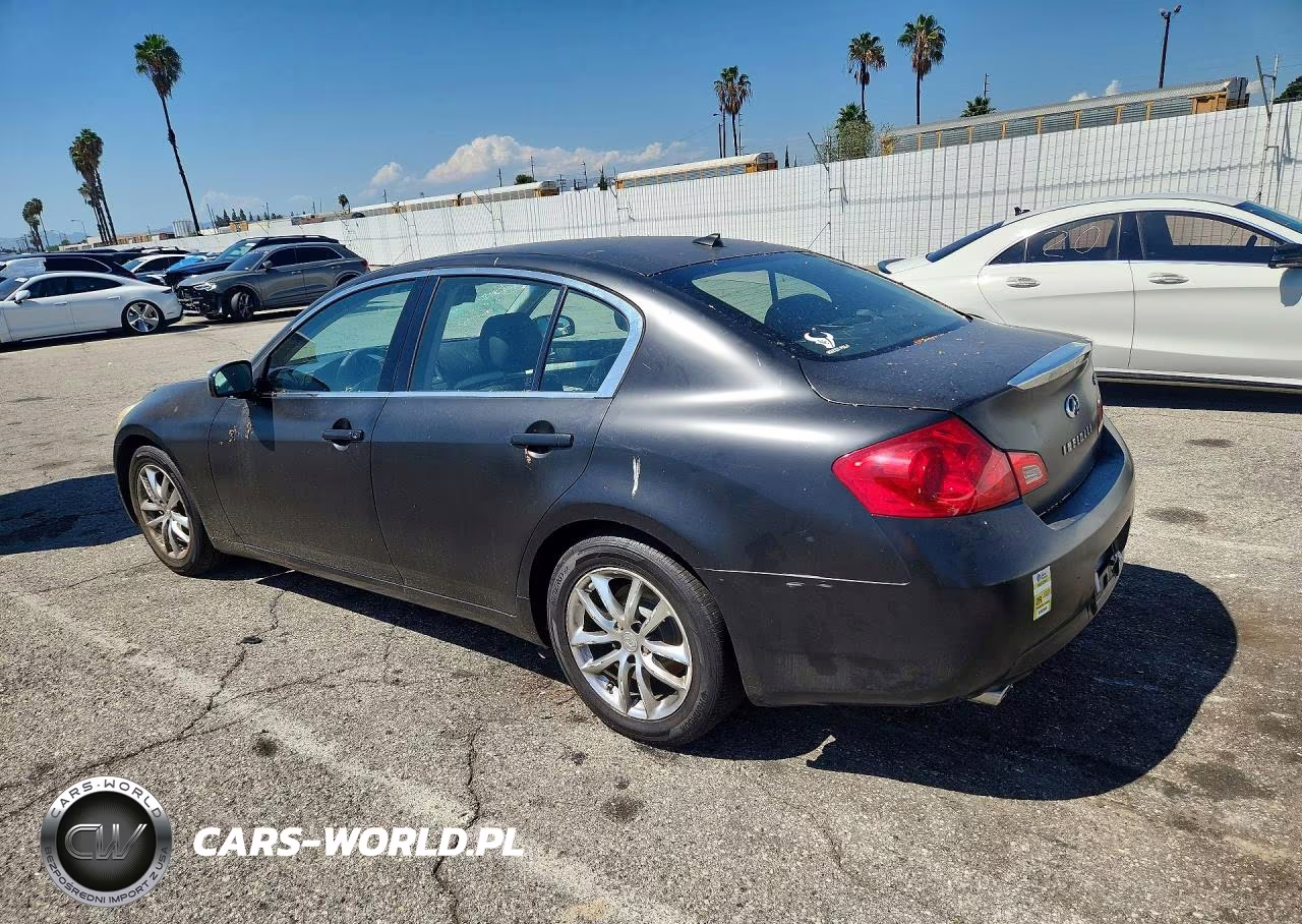 2007 Infiniti G35 Base VIN:JNKBV61EX7M720799 - 2