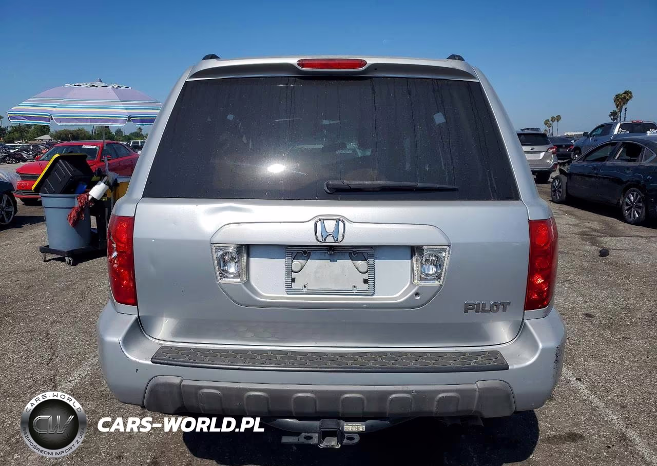 2003 Honda Pilot Exl VIN:2HKYF185X3H586463 - 6