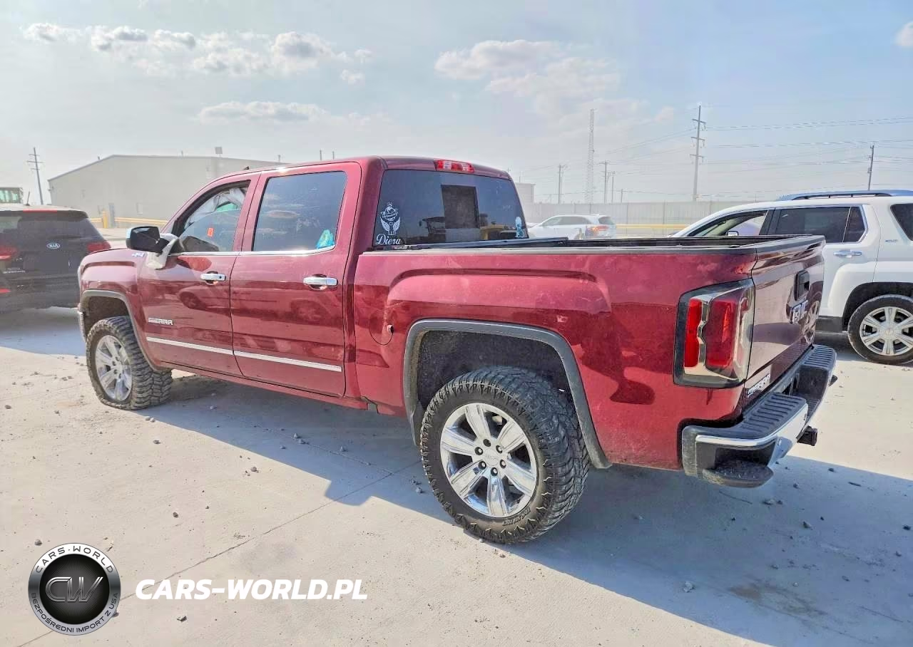 2017 GMC Sierra K1500 Slt VIN:3GTU2NEC1HG175697 - 2