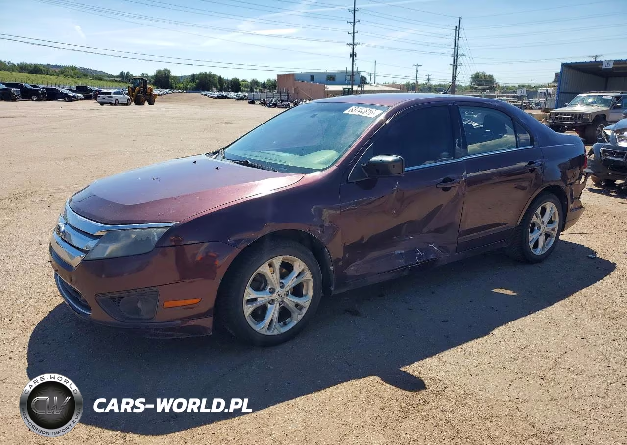 2012 Ford Fusion Se VIN:3FAHP0HG1CR291456 - 1