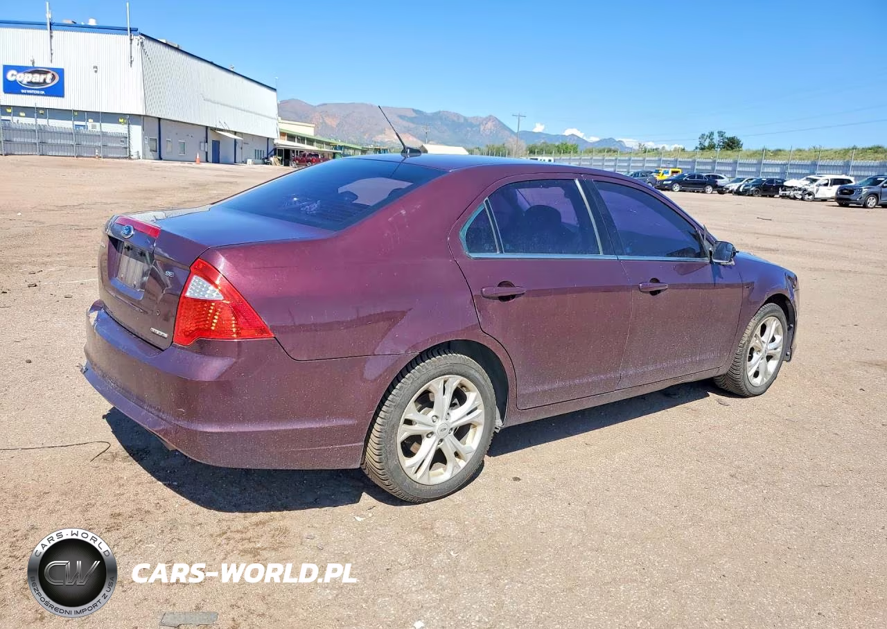 2012 Ford Fusion Se VIN:3FAHP0HG1CR291456 - 3
