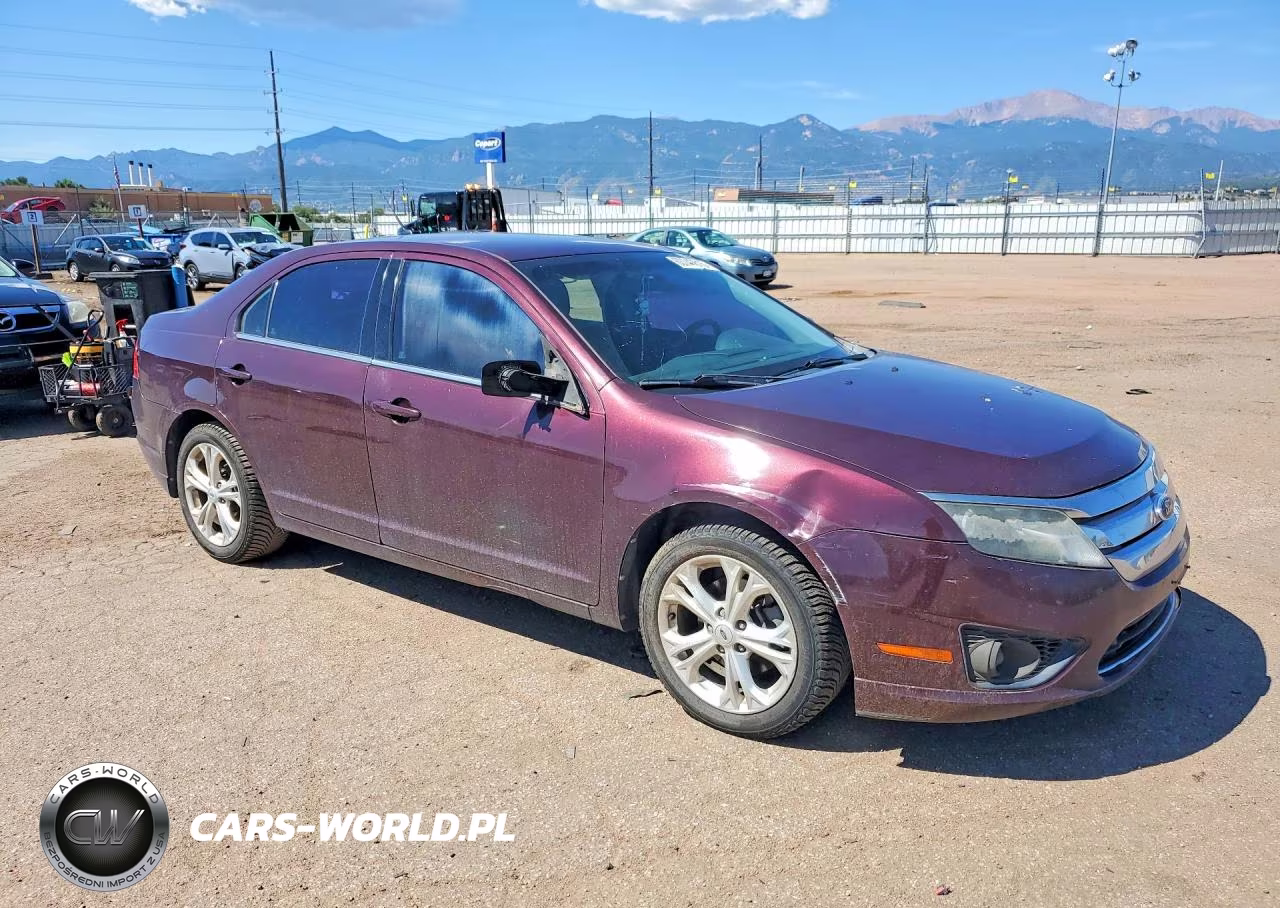 2012 Ford Fusion Se VIN:3FAHP0HG1CR291456 - 4