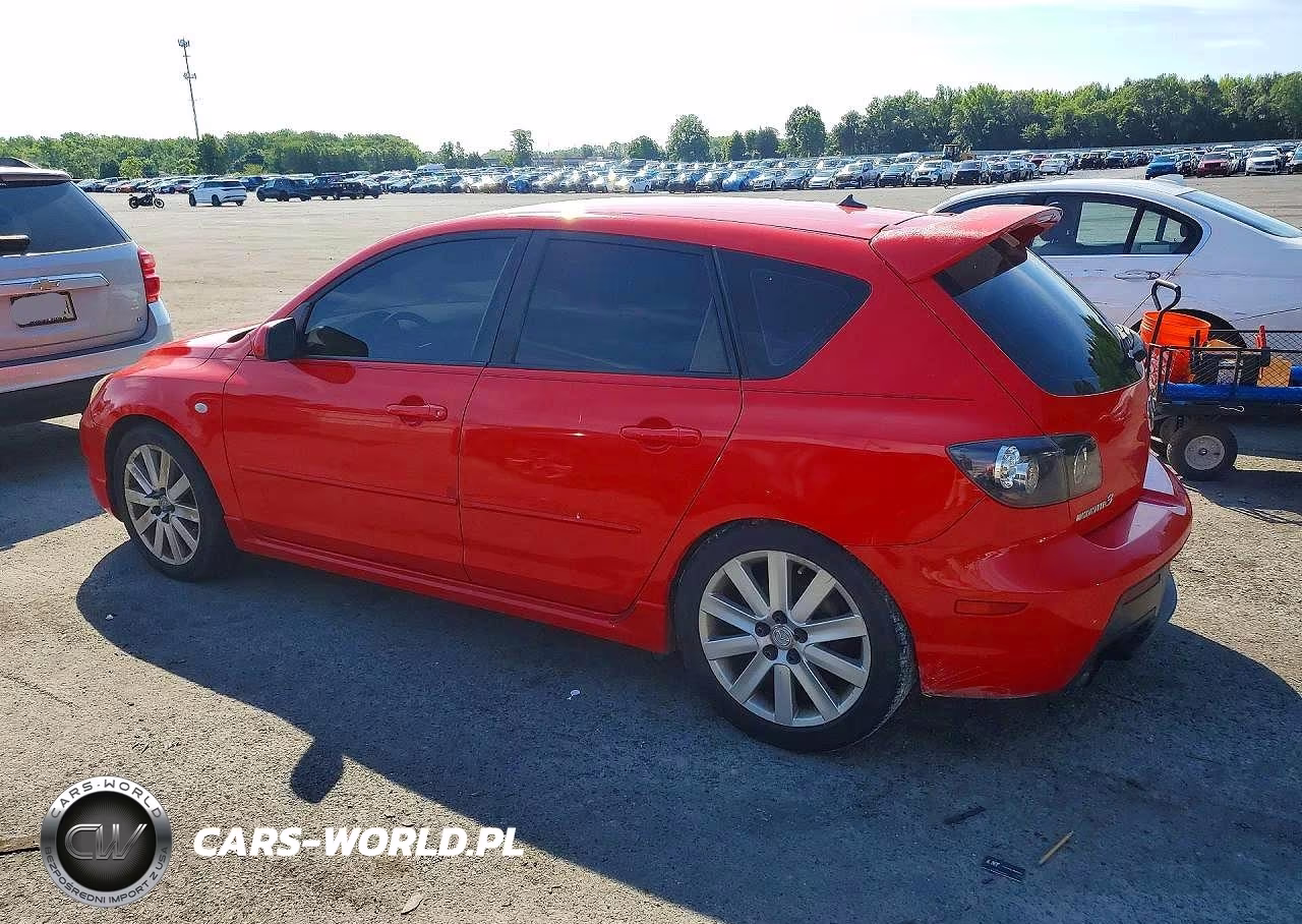 2009 Mazda Speed 3 VIN:JM1BK34M891203050 - 2