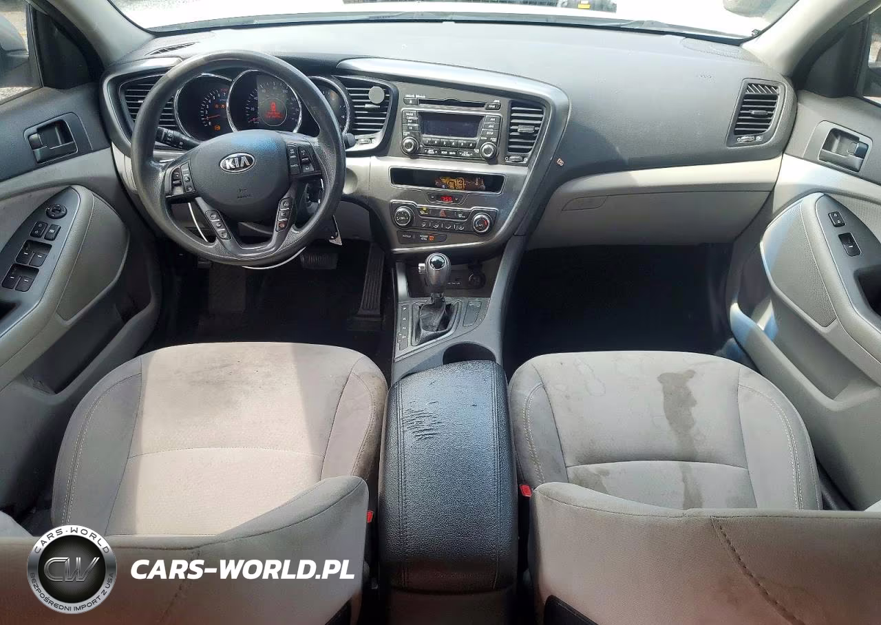 2013 Kia Optima Lx VIN:5XXGM4A77DG151055 - 8