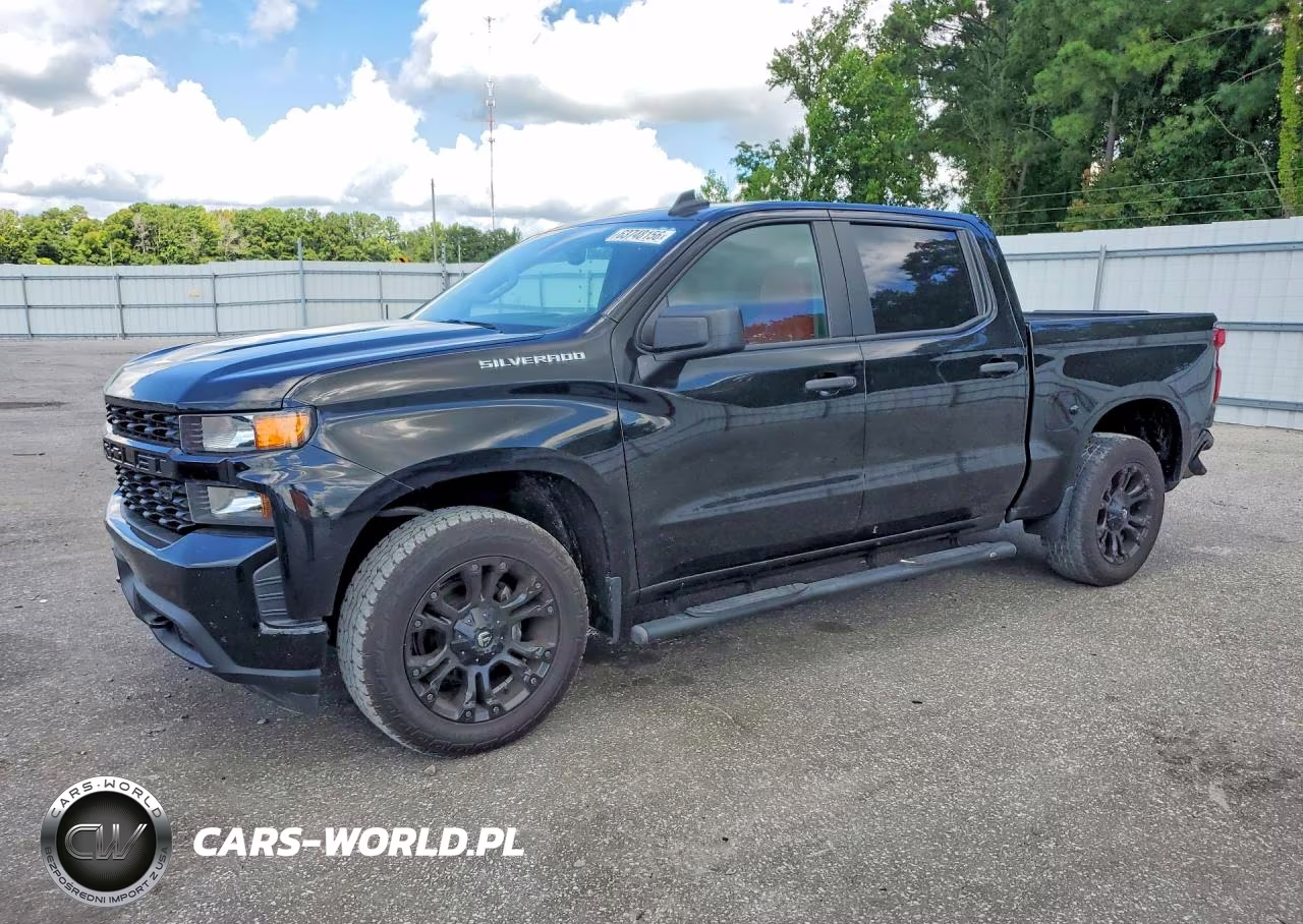2021 Chevrolet Silverado C1500 Custom VIN:3GCPWBEK6MG352486 - 1