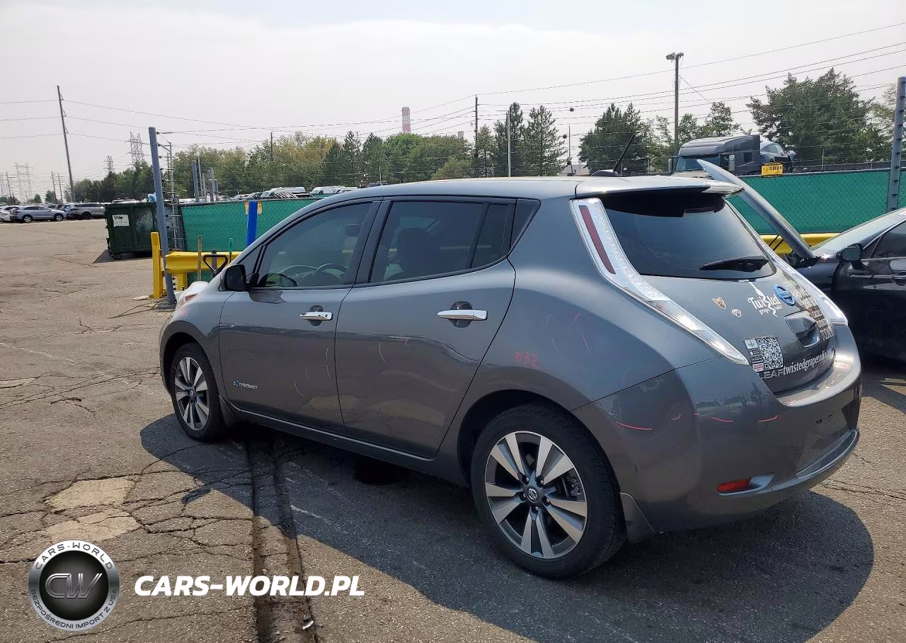 2017 Nissan Leaf Sl VIN:1N4BZ0CP6HC310743 - 2