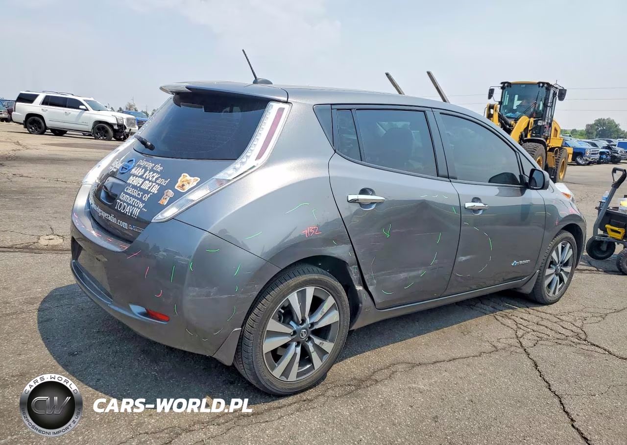 2017 Nissan Leaf Sl VIN:1N4BZ0CP6HC310743 - 3