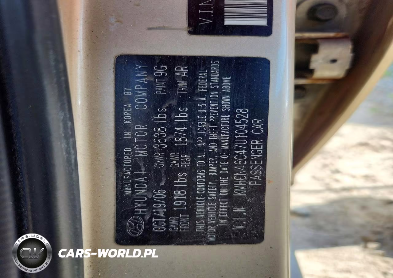 2007 Hyundai Accent Gls VIN:KMHCN46C47U104528 - 13