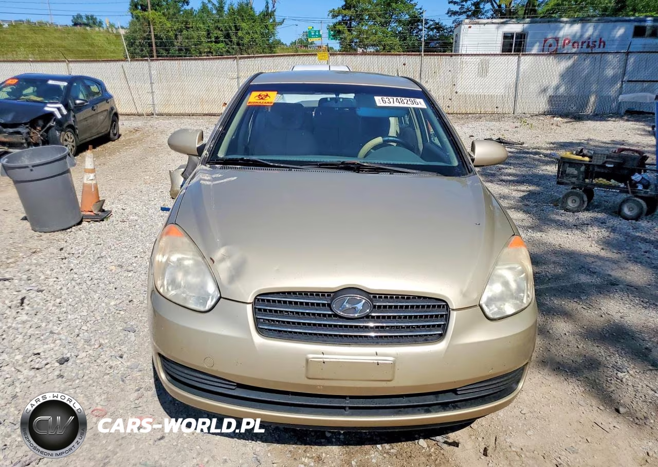 2007 Hyundai Accent Gls VIN:KMHCN46C47U104528 - 5