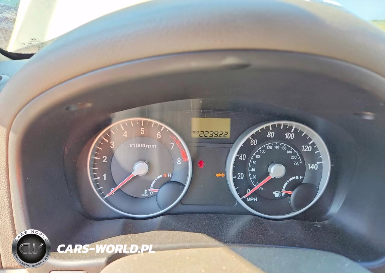 2007 Hyundai Accent Gls VIN:KMHCN46C47U104528 - 9