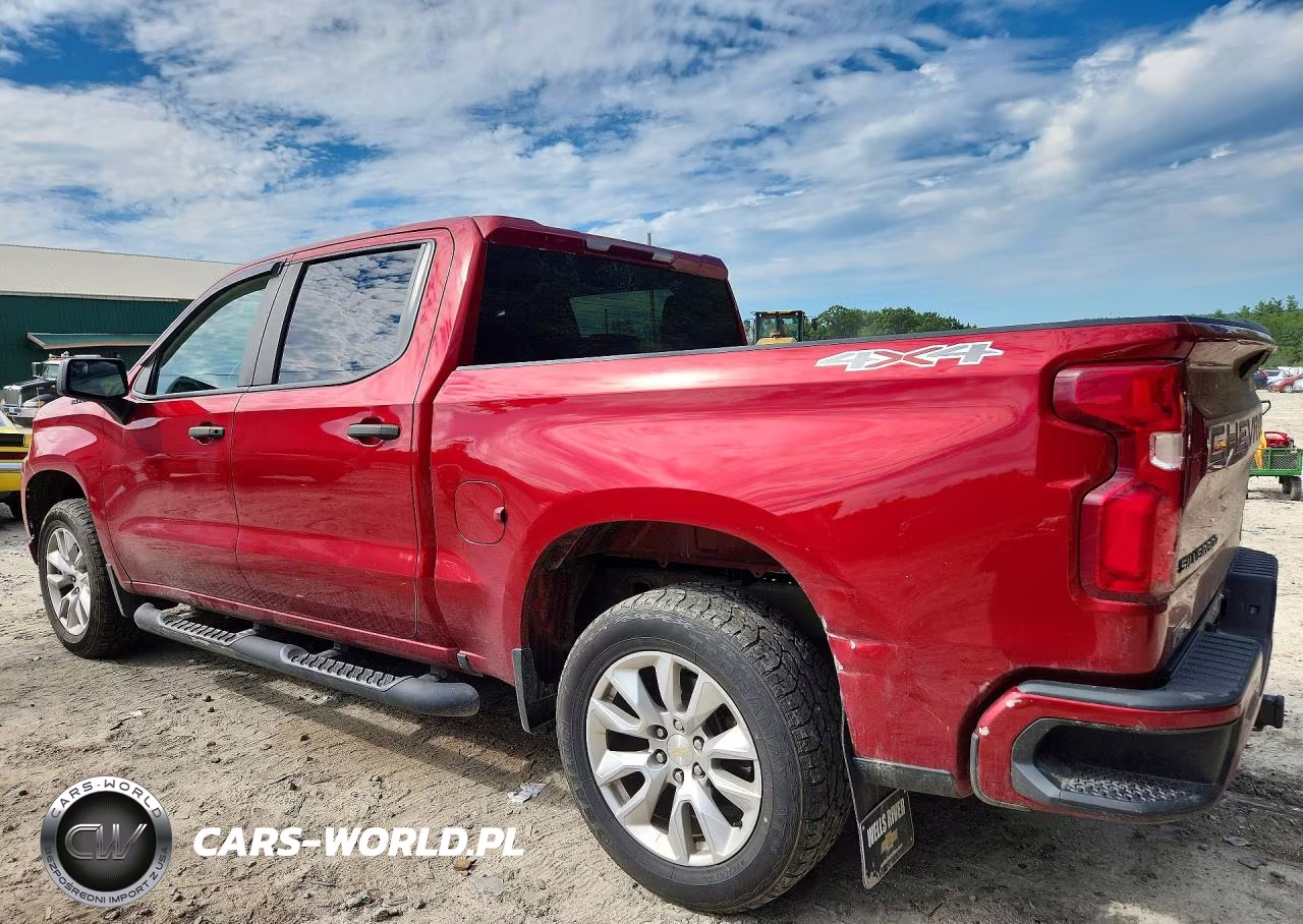 2021 Chevrolet Silverado K1500 Custom VIN:3GCPYBEK1MG423300 - 2