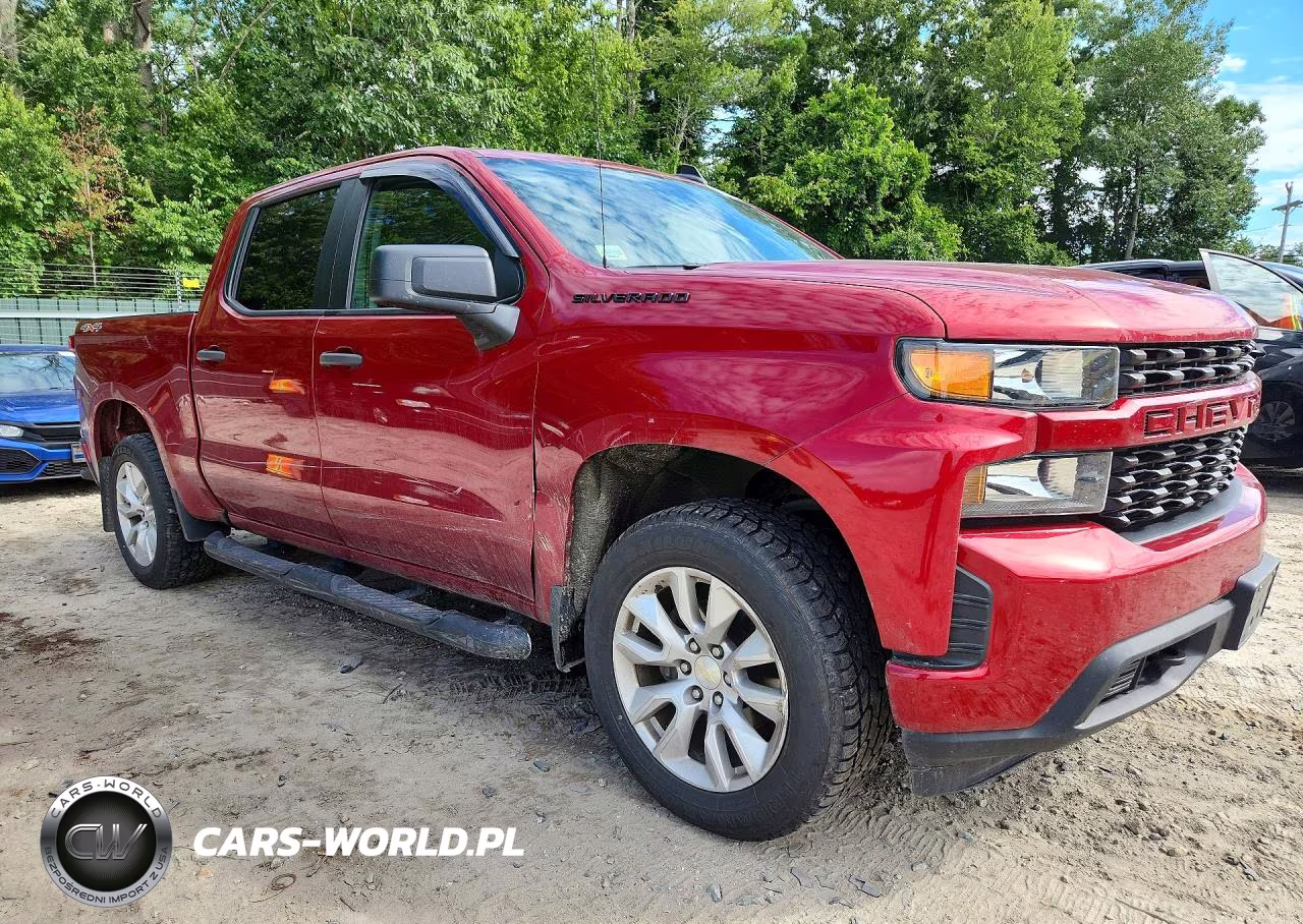 2021 Chevrolet Silverado K1500 Custom VIN:3GCPYBEK1MG423300 - 4