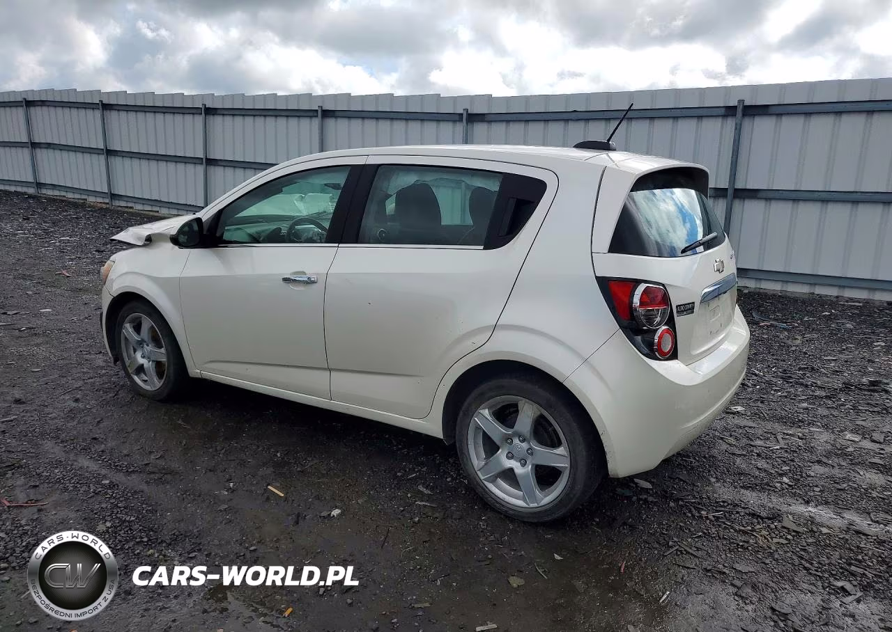 2015 Chevrolet Sonic Ltz VIN:1G1JE6SB2F4186500 - 2