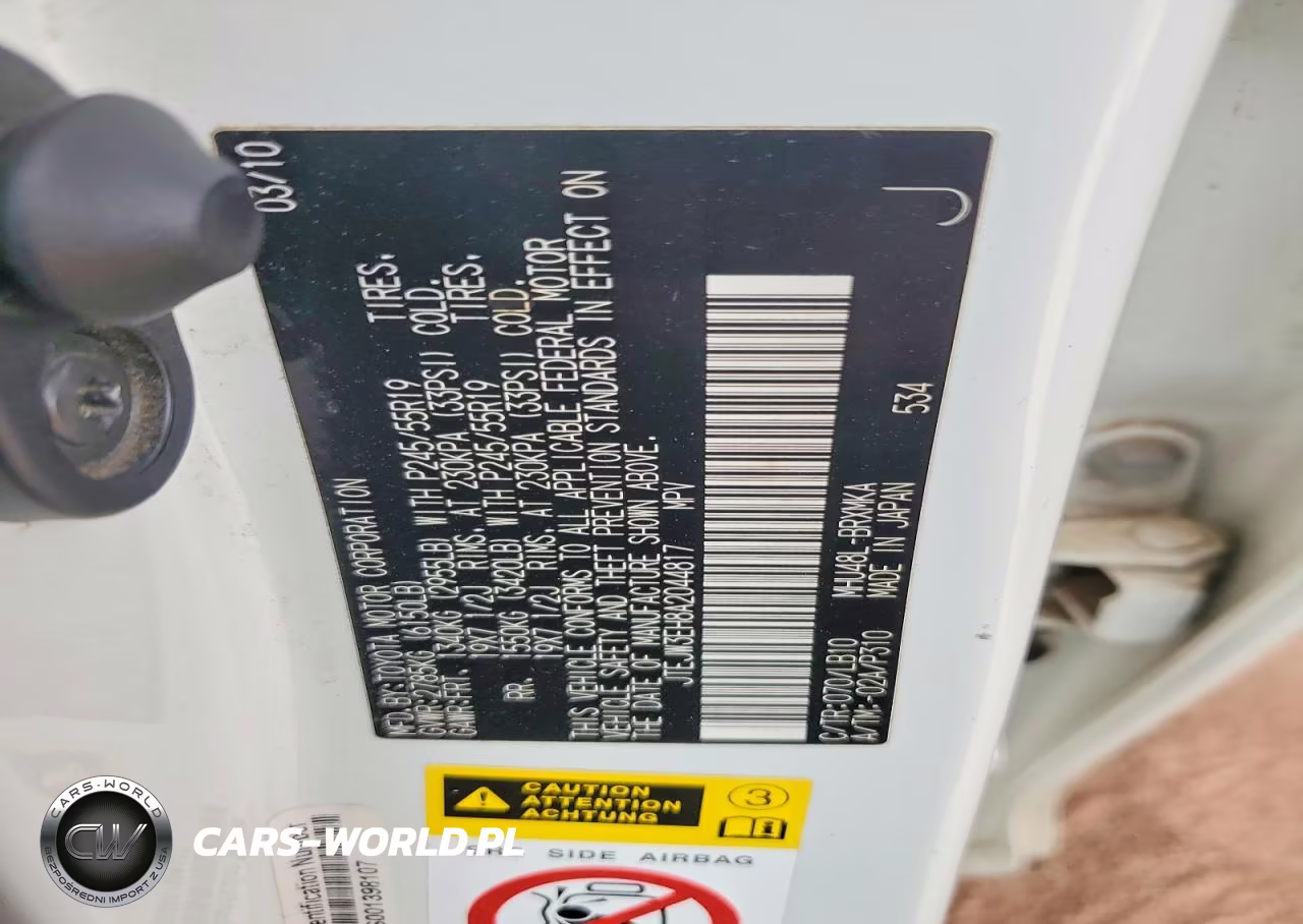 2010 Toyota Highlander Hybrid Limited VIN:JTEJW3EH8A2044817 - 13