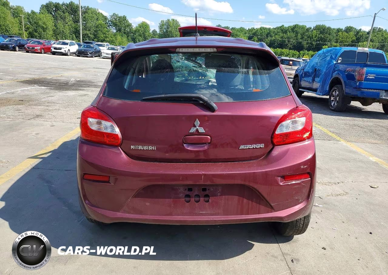 2017 Mitsubishi Mirage Es VIN:ML32A3HJ3HH013698 - 6