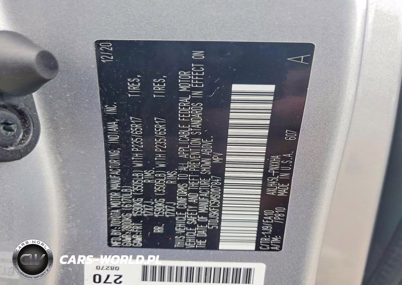 2021 Toyota Sienna Xle VIN:5TDJSKFC5MS007847 - 13