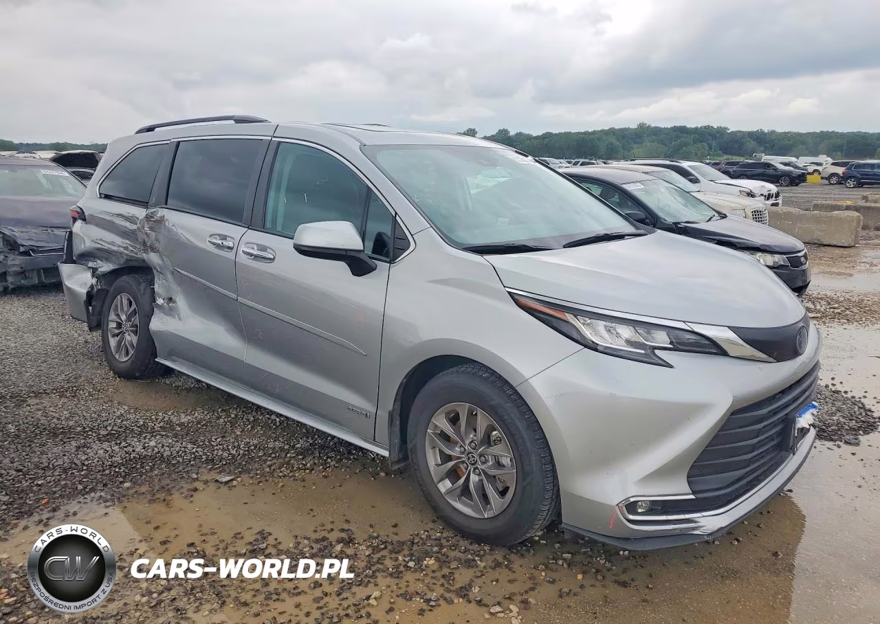 2021 Toyota Sienna Xle VIN:5TDJSKFC5MS007847 - 4