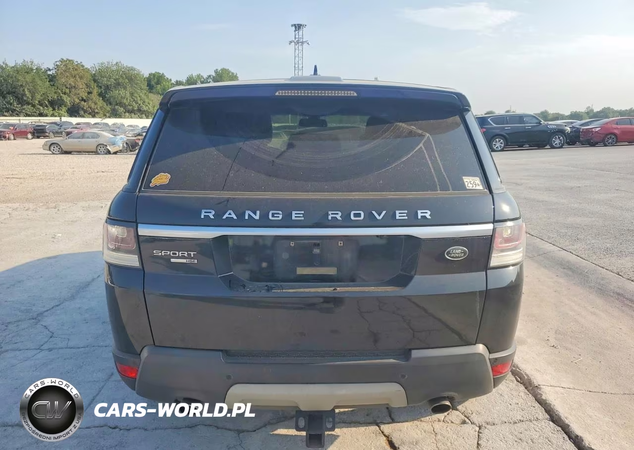 2015 Land Rover Range Rover Sport Hse VIN:SALWR2VF9FA615215 - 6